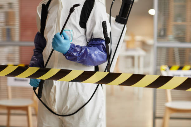 Professional Blood Cleanup technician working in Mokelumne Hill, CA